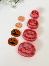 Load image into Gallery viewer, Jack-o’-Lantern Pumpkin 2025 Polymer Clay Cutter