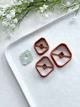 Load image into Gallery viewer, Chunky Rhombus Donut Polymer Clay Cutter