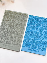 Load image into Gallery viewer, Monstera Leaves Rubber Texture Mat for Polymer Clay