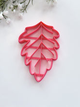 Load image into Gallery viewer, Fall Oak Leaf Trinket Dish Clay Cutter