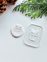 Load image into Gallery viewer, Christmas Gift Festive Acrylic Texture Tile | Acrylic Embossing Stamp
