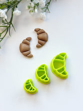 Load image into Gallery viewer, Croissant Spring Polymer Clay Cutter