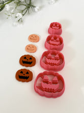 Load image into Gallery viewer, Jack-o’-Lantern Pumpkin 2025 Polymer Clay Cutter