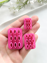 Load image into Gallery viewer, Skinny Leaf Cluster Polymer Clay Cutters