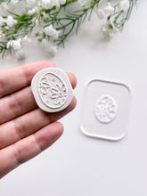 Load image into Gallery viewer, Easter Egg Acrylic Texture Tile | Acrylic Embossing Stamp