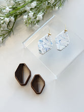 Load image into Gallery viewer, Octagon Half Lined Polymer Clay Cutter