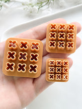 Load image into Gallery viewer, Flower #3 Quadruple Floral Cluster Polymer Clay Cutters