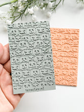Load image into Gallery viewer, Pumpkin Halloween Rubber Texture Mat for Polymer Clay