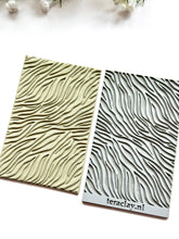 Load image into Gallery viewer, Zebra Print Rubber Texture Mat for Polymer Clay