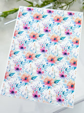 Load image into Gallery viewer, Transfer Paper 277 Bright Flowers | Image Water Transfer