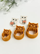Load image into Gallery viewer, Owl Polymer Clay Cutter