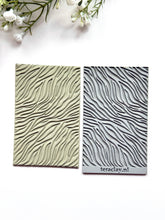 Load image into Gallery viewer, Zebra Print Rubber Texture Mat for Polymer Clay