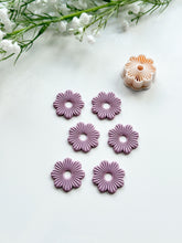 Load image into Gallery viewer, Corduroy Flower Donut Polymer Clay Cutter