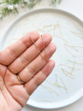 Load image into Gallery viewer, 18K Gold Plated Brass Ball Pins 50 pcs/bag