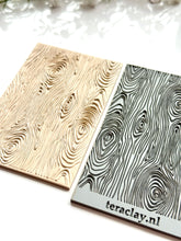 Load image into Gallery viewer, Wooden Pattern Rubber Texture Mat for Polymer Clay