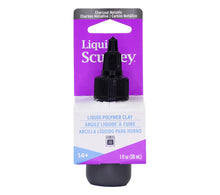 Load image into Gallery viewer, Liquid Sculpey - Charcoal Metallic 30ml/1oz