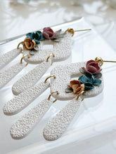 Load image into Gallery viewer, The Floral Rhombus Dangles