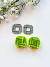 Load image into Gallery viewer, Infinity Square Donut Polymer Clay Cutter