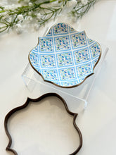 Load image into Gallery viewer, Baroque Square Trinket Dish Clay Cutter PCC1378
