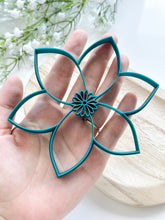 Load image into Gallery viewer, Jasmine Flower Trinket Dish Clay Cutter