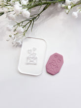 Load image into Gallery viewer, Love Letter Acrylic Texture Tile | Acrylic Embossing Stamp