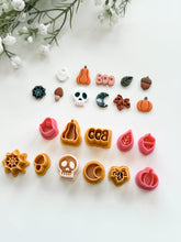 Load image into Gallery viewer, Fall/Halloween Stud Pack 2025 Polymer Clay Cutter