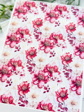 Load image into Gallery viewer, Transfer Paper 443 Vintage Red Wallpaper | Image Water Transfer