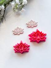 Load image into Gallery viewer, Lotus #2 Polymer Clay Cutter