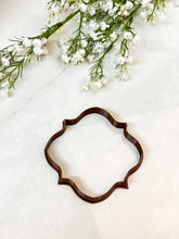 Load image into Gallery viewer, Baroque Square Trinket Dish Clay Cutter
