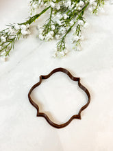 Load image into Gallery viewer, Baroque Square Trinket Dish Clay Cutter