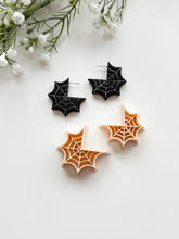 Load image into Gallery viewer, Spiderweb Hoop Halloween 2025 Polymer Clay Cutter