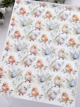 Load image into Gallery viewer, Transfer Paper 469 Easter Chicks | Image Water Transfer