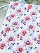 Load image into Gallery viewer, Transfer Paper 308 Red Watercolor Flowers | Image Water Transfer