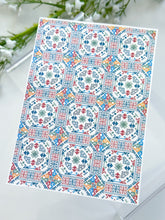 Load image into Gallery viewer, Transfer Paper 321 Kilim Pattern #2 | Image Water Transfer
