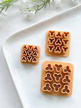 Load image into Gallery viewer, Flower #1 Triple Floral Cluster Polymer Clay Cutters