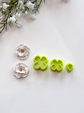 Load image into Gallery viewer, Flower Builder #5 Peony Flower Polymer Clay Cutter Set