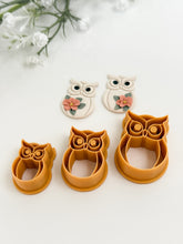 Load image into Gallery viewer, Owl Polymer Clay Cutter