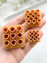 Load image into Gallery viewer, Chunky Drop Leaf Cluster Polymer Clay Cutters