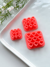 Load image into Gallery viewer, Scalloped Petal Cluster Polymer Clay Cutters