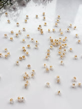 Load image into Gallery viewer, 100pcs 18K Gold Plated Silicone Butterfly Earring Backings