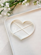 Load image into Gallery viewer, Heart Trinket Dish Clay Cutter