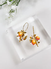 Load image into Gallery viewer, The Lemon Circle Hoops (also in silver)