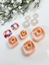 Load image into Gallery viewer, Rhombus Soft Donut Polymer Clay Cutter