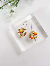 Load image into Gallery viewer, The Lemon Circle Hoops (also in silver)