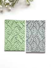 Load image into Gallery viewer, Wavy Leaves Rubber Texture Mat for Polymer Clay