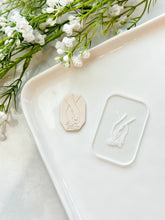 Load image into Gallery viewer, Holding Hands Acrylic Texture Tile | Acrylic Embossing Stamp