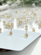 Load image into Gallery viewer, 100pcs 18K Gold Plated Silicone Butterfly Earring Backings