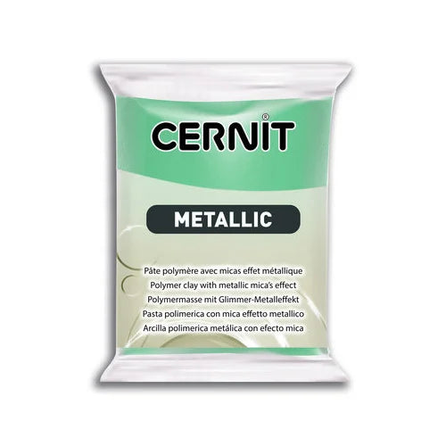 Cernit Metallic 56g Turquoise Gold 054