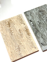 Load image into Gallery viewer, Wooden Pattern Rubber Texture Mat for Polymer Clay