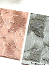 Load image into Gallery viewer, Wavy Swirls Rubber Texture Mat for Polymer Clay